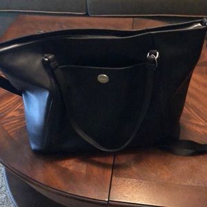 Coach Black Leather Bag